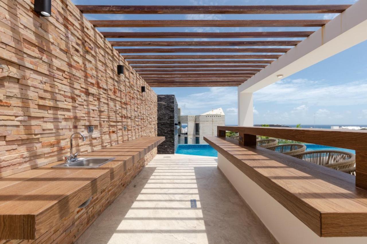 Appartamento Luxury Dep Whit Pool Playa del Carmen Esterno foto
